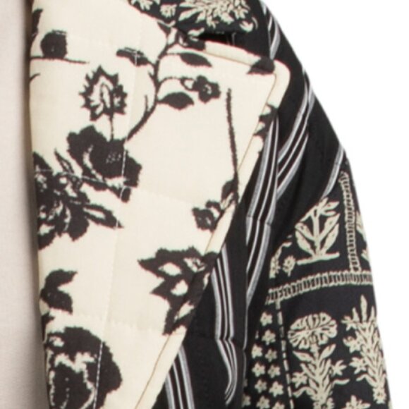 AVEC LES FILLES Quilted Robe Coat - Picture 3 of 6